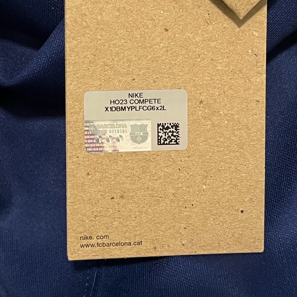 Barcelona Nike Soccer Football La Liga Stadium Jersey Size Large NWT - Picture 11 of 12